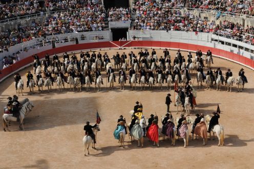 Imaes sur la fête des Gardians